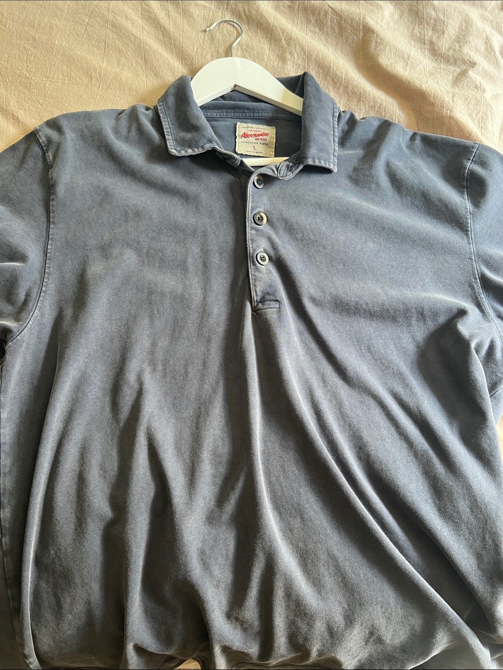 Abercrombie & Fitch Navy Polo